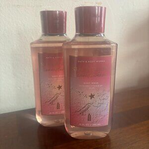 Bath & Body works Strawberry Snowflakes 2 body wash